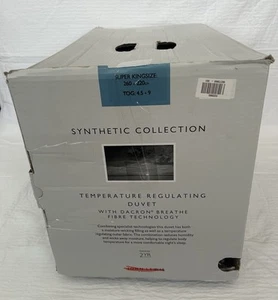 John Lewis Syn Temperature Regulating Duvet Superking 4.5+9 tog - Picture 1 of 6
