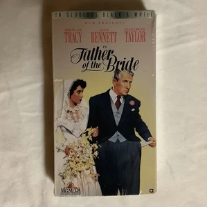 Father of the Bride (VINTAGE, VHS, 1995) Spencer Tracy, Elizabeth Taylor New - Picture 1 of 2