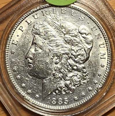 1885 P MS+ MORGAN 90% SILVER #9 - Image 1 of 2