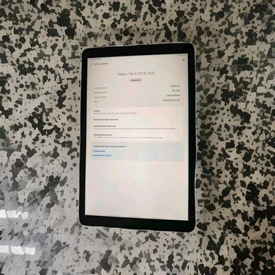 Samsung Galaxy Tab A SM-T595  (2018)  10,5 "    32GB    Wi-Fi + 4G/LTE GSM Schw. - Bild 1 von 2