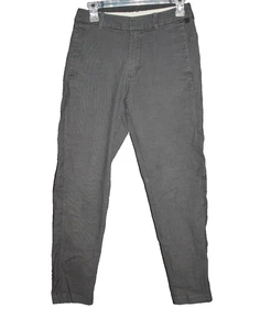 Lululemon Womens Textured Zip Button Straight Leg Dress Pants Gray Size 30 30x28 - Picture 1 of 2