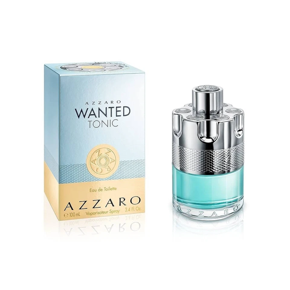Azzaro Wanted Tonic Edt Eau de Toilette Spray 100ml 3.4fl.oz - image 1 of 1