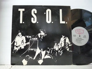 EXC  T. S. O. L .  "SELF-TITLED S/T" DEBUT EP FROM 1981     COMBINED SHIP USA  H - Picture 1 of 2