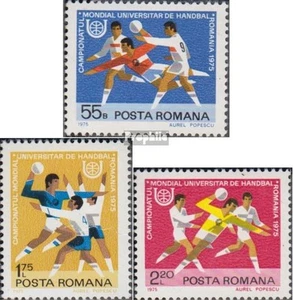 Romania 3244-3246 (complete issue) unmounted mint / never hinged 1975 Handball-W - Picture 1 of 1