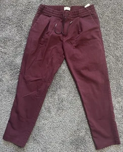 Pantalones granates extra pequeños Club Monaco para hombre - Imagen 1 de 8