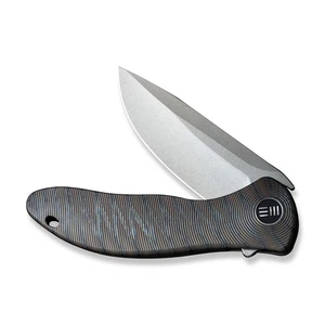 WE Knife Synergy2v2 18046D-2 Tiger Stripe Titanium 20CV Stahl Taschenmesser - Bild 1 von 7