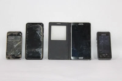 Lote Mixto De 4 Apple A1303 3GS Samsung M800 Cloud Mobile Stratus Elite C5 SIN PROBAR Foto 1 de 4