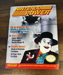 Nintendo Power Magazine: Batman Jan/Feb 1990 complete w/posters & inserts - Picture 1 of 14