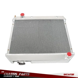 CC284 3 Row Aluminum Radiator For Chevy Truck C10 C20 C30 K10 K20 K30 1963-1966 - Bild 1 von 11