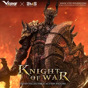 New In Stock VTOYS X BMS VSD005 1/12 Knight Of War 6" Collectible Male Figure - Picture 1 of 10