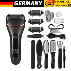 Elektrisch Hornhautentferner Pediküre Fußpflege Hornhauthobel Hornhautraspel USB - Bild 1 von 11