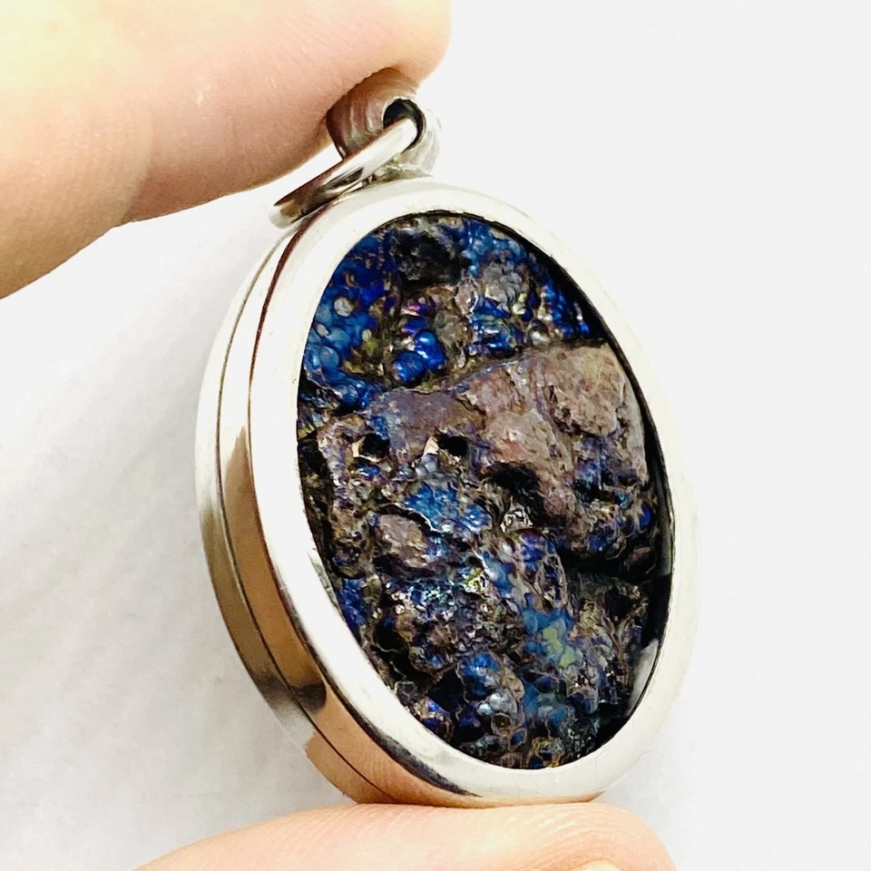 LekLai Arco Iris 7 Colores Umkrum Piedra Natural Amuleto Tailandés Colgante Protección de Vida Foto 1 de 4