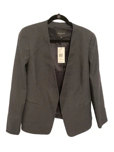 LAFAYETTE 148 Long Sleeve Notch Collarless Coat - Workwear- Multi, Size 14 - NWT - Picture 1 of 11