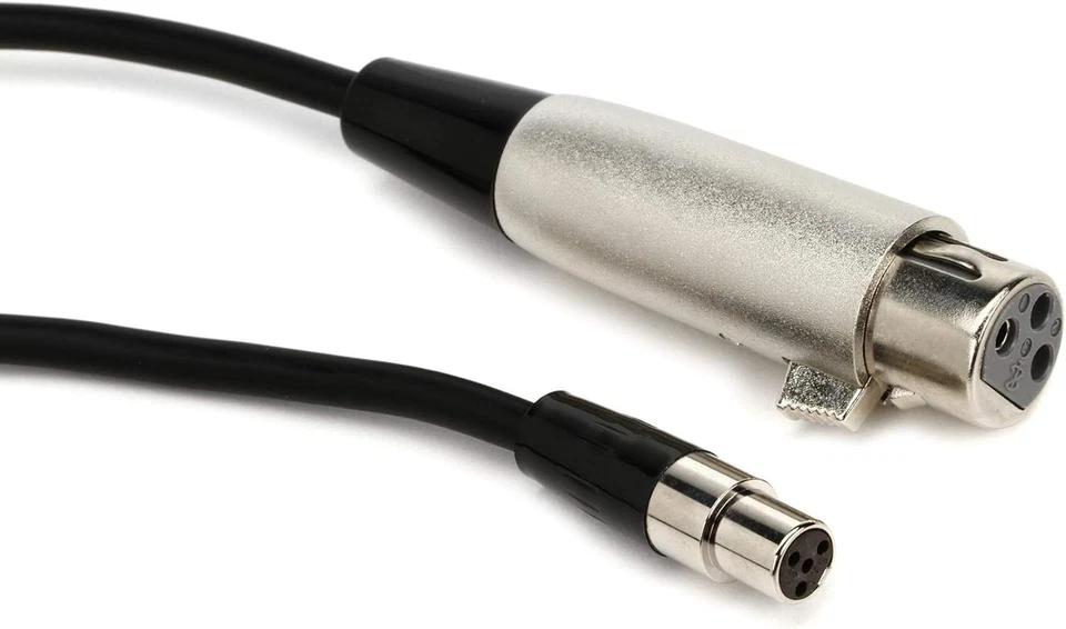 Shure WA310 4-Feet Microphone Adapter Cable  4-Pin Mini Connector (TA4F) to - Image 1 of 1