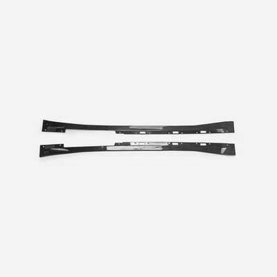 For Fiat 500 Abarth Series3 Carbon Fiber Side Skirt Extension 2Pcs underboard - Imagem 1 de 4