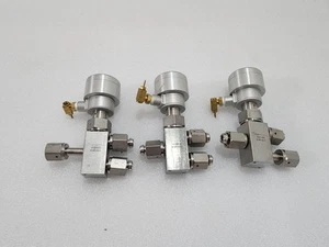 Swagelok SS-4BY-V35-1C Stainless Steel Valve Lot of 3 - Picture 1 of 6