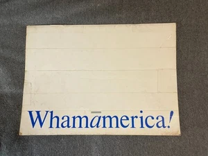 Vintage 1985 Wham America Official Tour Program George Michael Andrew Ridgeley - Imagen 1 de 5