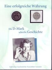 Numisblatt Eine erfolgreiche Währung 1 DM 1992 D + Briefmarke 1998