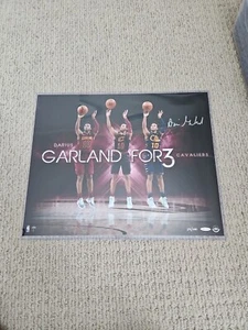 Darius Garland SIGNED 16x20 Poster UD AUTHENTIC Plastic Sleeve Cavs auto #29/100 - Picture 1 of 6