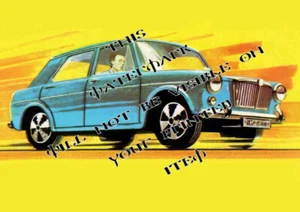 MATCHBOX 64 MG 1100 1970 LESNEY ART REPRO A4 POSTER PRINT - Picture 1 of 1
