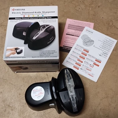 Afilador de cuchillos de diamante eléctrico a batería Kyocera DS-50 Foto 1 de 4
