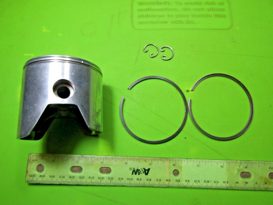  Kit de pistones Montesa King Scorpion 250 72,55 p/n 34,60,074 NOS # 1 34 M 1970-1972 Foto 1 de 4