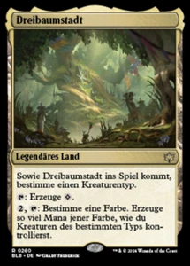 TOP Dreibaumstadt / Three Tree City - BLOOMBURROW - deutsch (n-mint +) Rare - Bild 1 von 1