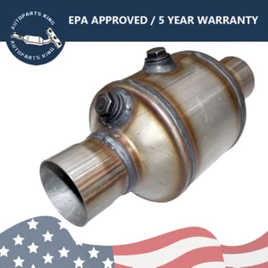 2.5" Universal Catalytic Converters for 2012-2020 Isuzu NPR GAS 6.0L NQR NRR EPA - Picture 1 of 20