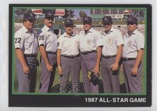 1988 T&M Umpires Don Denkinger Dick Stello Vic Voltaggio Joe West Derryl Cousins