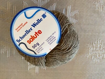 50% virgin lamb wool, 50% cotton, 50g grey/brown. Look at the pics . Set of 4  - Image 1 of 4