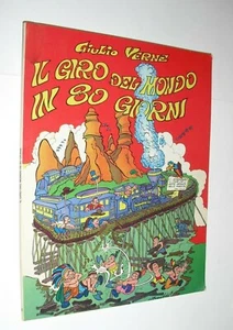 (fu3) Verne  IL GIRO DEL MONDO IN 80 GIORNI a fumetti (edifumetto 1976) - Picture 1 of 1