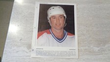 3/29/81 Dimanche-Derniere Heure Photo - Steve Shutt - Montreal Canadiens