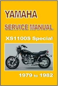 YAMAHA Workshop Manual XS1100 XS1100S Special 1979 1980 1981 1982 Service Repair - Picture 1 of 7