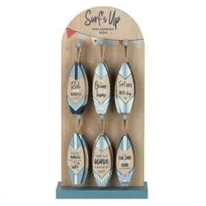 Surf's Up Mini Surfboard Schilder - Bild 1 von 1