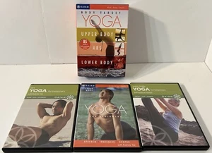 Body Target Yoga Media Beginners Set (DVD, 2006, 3-Disc Set) Unused - Picture 1 of 9