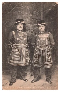 ANTQ Yeomen of the Guard, Beefeaters, Tower of London, London, UK Postkarte - Bild 1 von 2