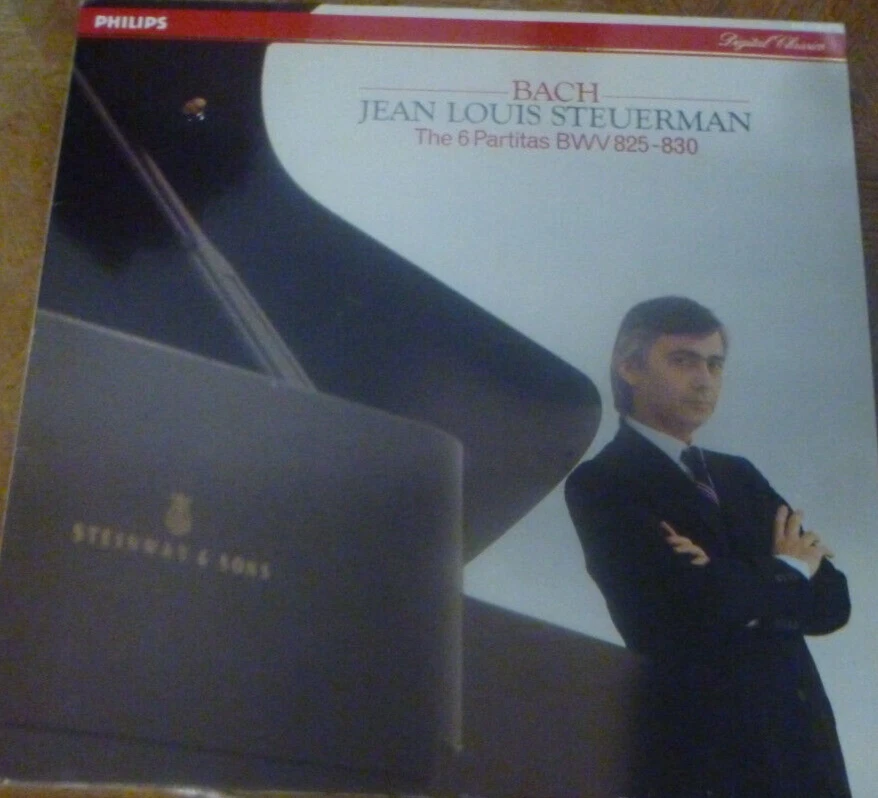 JEAN-LOUIS STEUERMAN / BACH the 6 partitas BWV 825 -830  / PHILIPS - Image 1 of 1