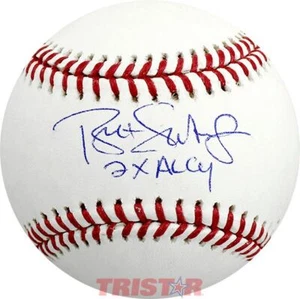 Bret Saberhagen Signed Autographed ML Baseball Inscribed 2x AL Cy TRISTAR - Picture 1 of 1