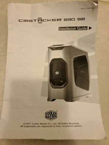 NEW - Cooler Master CMSTACKER 830 SE case (1x left/right screwless set - not 7) - Picture 1 of 5