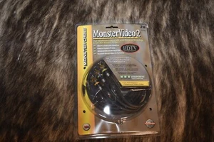 Monster Video Cable 2 High Resolution S-video Cable Connection 2M 6' ft NEW - Picture 1 of 2