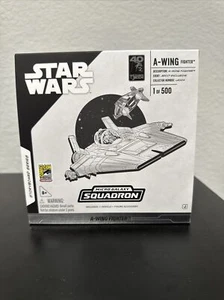 SDCC 2023 Jazwares STAR WARS MICRO GALAXY SQUADRON A-WING 1 Of 500 CHASE ✨ - Picture 1 of 7