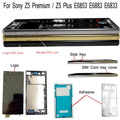 OEM For Sony Z5 Premium E6853 E6883 E6833 LCD Display Touch Screen Digitizer +3m - Image 1 of 4
