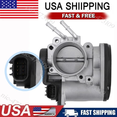 Throttle Body For Hyundai Santa Fe 2006 2007 2008 2009 2.7L Kia Optima 2006-2010 - Image 1 of 4