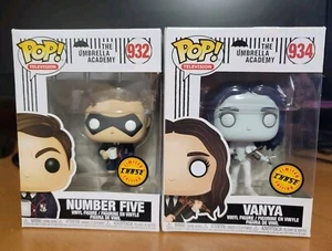 Umbrella Academy - #932 & 934 - Five & Vanya Chase POPs - Picture 1 of 13