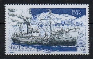 STAMPS - SAINT-PIERRE-AND-MIQUELON - 2021 - SHIPS - STEAMER - BEARN - - Picture 1 of 1