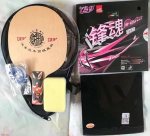 Penhold 729 Friendship Carbon+SoftWood Custom-made Table Tennis Bat, Melbourne - Imagen 1 de 1