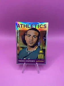 2013 Topps Heritage Yoenis Cespedes REFRACTOR /564 - Picture 1 of 3