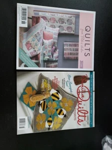QUILTS from Tilda's studio & Primitive Quilts and Projects 2023 MAGAZINE LOT - Picture 1 of 15