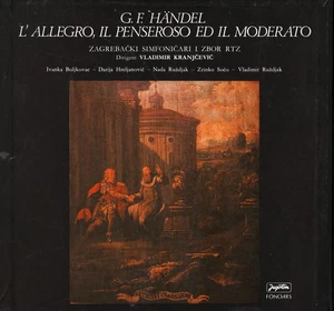 HAENDEL L'Allegro Il Penseroso ed il Moderato BOLJKOVAC RUZDJAK Jugoton 2LP Box - Picture 1 of 3