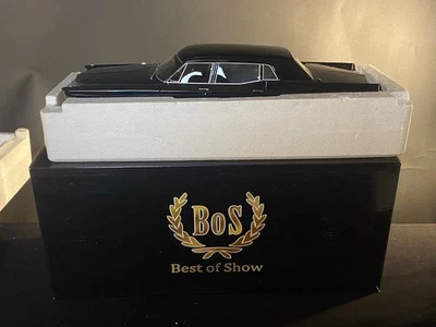BOS Best of Show 1967 Cadillac Fleetwood Series 75 Black Limousine 1/18 - Image 1 of 4